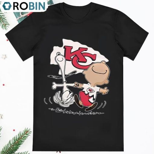 Charlie Brown Snoopy Kansas City Chiefs Shirt