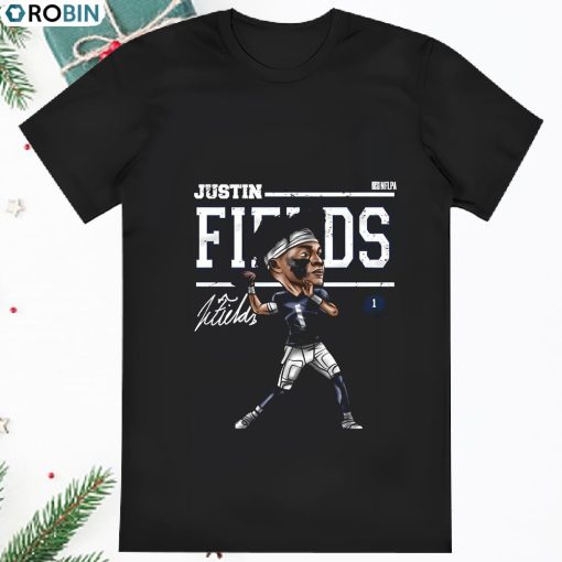 Chicago Bears Player Justin Fields Home Run T Shirt
