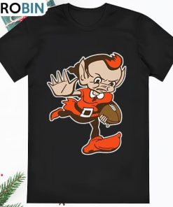 Cleveland Browns Ilthy Black Brownie Elf T Shirt
