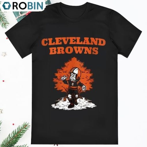 Cleveland Browns T Shirt For Football Fans