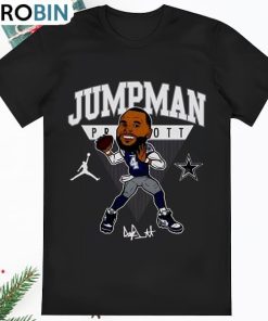 Dak Prescott Dallas Cowboys Jordan Brand Head T Shirt