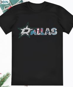 Dallas Stars Texas Rangers Dallas Mavericks And Dallas Cowboys T Shirt