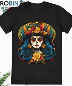 De Los Muertos La Catrina Day of the Dead T Shirt
