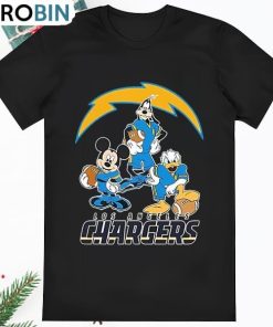Disney Mickey Los Angeles Chargers NFL Football Shirt