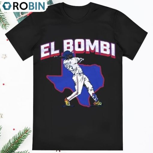 El Bombi Adolis Garca Texas Rangers Shirt