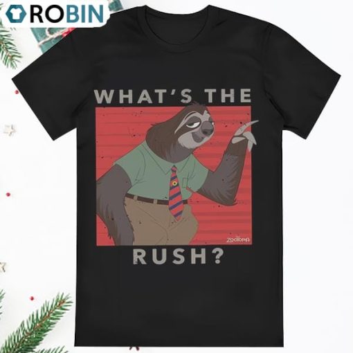 Funny Disney Zootopia Flash Whats The Rush T Shirt