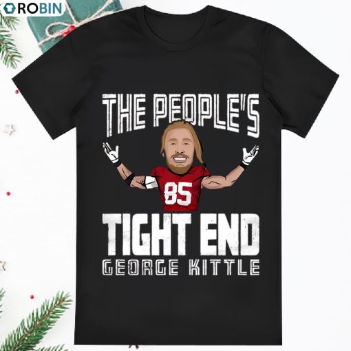 George Kittle Carton For San Francisco 49ers Fans T Shirt