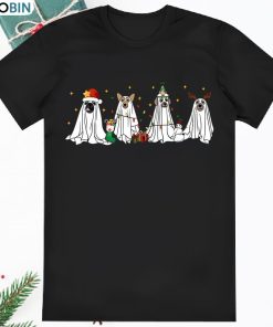 Ghost Dog Ghost Christmas Spooky Nightmare Dog Shirt