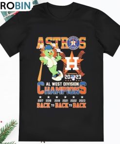 Houston Astros 2023 AL West Division Champions T Shirt Houston Astros 2023 AL West Division Champions T Shirt