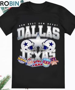 How Bout Dem Boys Dallas Cowboys Helmet World Champions T Shirt