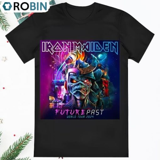 Iron Maiden The Future Past Tour World Tour 2024 Shirt