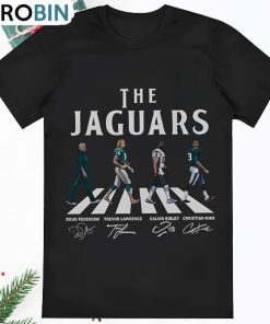 Jaguars Walking Abbey Road Signatures Football Shirt