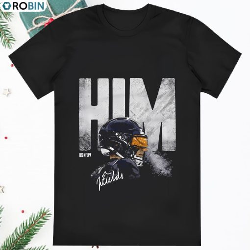 Justin Fields Chicago Bears Football Player Him Signature Gift Shirt