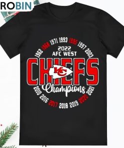 Kansas City Chiefs 2022 AFC West Champions Shirt Kansas City Chiefs 2022 AFC West Champions Shirt