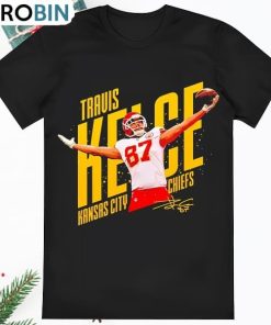 Kansas City Chiefs Travis Kelce Signature 2023 Tee Shirt