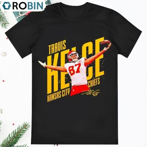 Kansas City Chiefs Travis Kelce Signature 2023 Tee Shirt