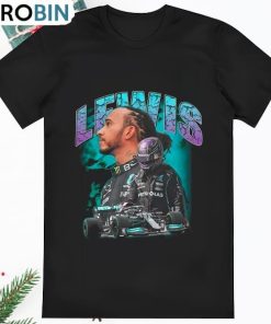 Lewis Hamilton Vintage T Shirt Formula 1 Mercedes Racing T Shirt