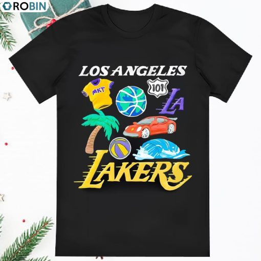Los Angeles Lakers NBA Items Logo Shirt