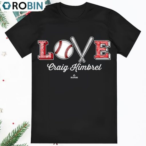 Love Craig Kimbrel Philadelphia MLBPA T Shirt