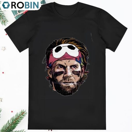 MLB Player Bryce Harper Headband Shirt