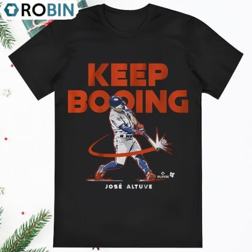 Mens Houston Astros Jose Altuve Keep Booing Shirt