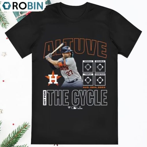 Mens Houston Astros Jose Altuve T Shirt