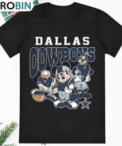 Mickey Mouse And Friends Dallas Cowboys Shirt