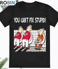 NFL Kansas City Chiefs You Cant Fix Stupid T Shirt
