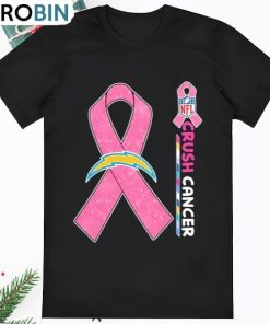 NFL Los Angeles Chargers Crush Cancer T Shirt