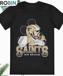 New Orleans Saints Disney Mickey Shirt