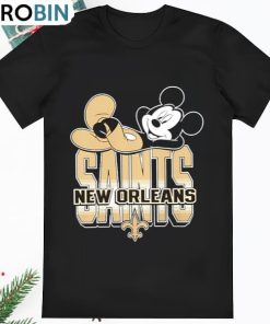 New Orleans Saints x Mickey Disney Kick Back Shirt