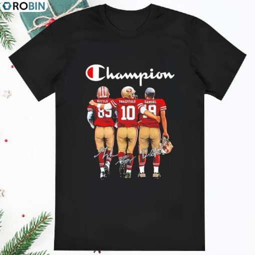 Niner Faithful Deebo Samuel George Kittle And Garoppolo San T Shirt