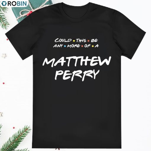 Official Could This Be Any More Of A Matthew Perry Shirt