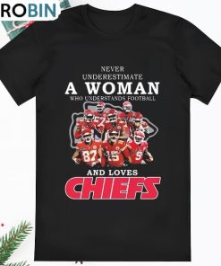 Official Never Underestimate A Woman Who Understands Football And T Shirt