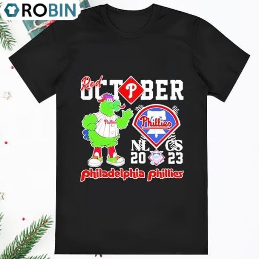 Official Red October 2023 Nlcs Philadelphia Phillies T Shirt