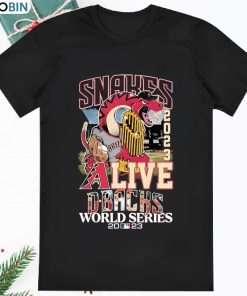Official Snakes Alive Dbacks World Series 2023 Shirt