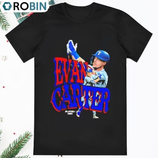 Official evan Carter Texas Rangers T Shirt