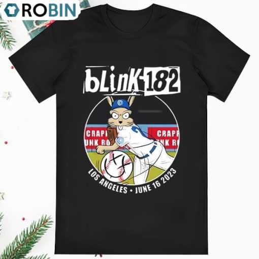 Original Blink 182 Tour Los Angeles June 16 2023 Shirt
