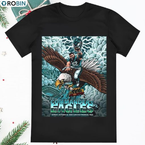 Philadelphia Eagles Vs. Washington Commanders Sunday October 1st T Shirt