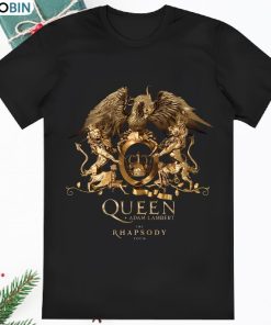 Queen Adam Lambert The Rhapsody Tour 2023 Queen Rock Band T Shirt