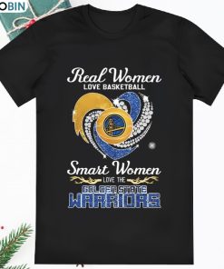 Real Women Love Basketball Smart Women Love The Golden State T Shirt