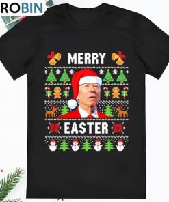 Santa Joe Biden Merry Easter Christmas 2023 Shirt