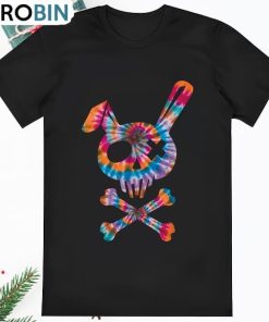 Scary Skull And Crossbones Bad Rabbit Horror Bunny T Shirt