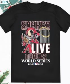Snakes Alive Arizona Diamondbacks World Series 2023 Shirt
