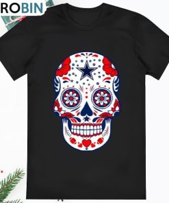 Sugar Skull Dallas Cowboy Shirt Hoodie Sweatshirt