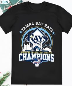 Tampa Bay Rays American League East Division Champions T Shirt