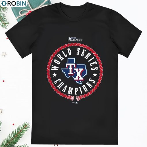 Texas Rangers 2023 World Series Champions Stealing Home Shirt