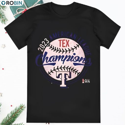 Texas Rangers Majestic Threads Women 2023 American League T Shirt