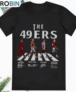The 49ers Walking Abbey Road Signatures Football Shirt