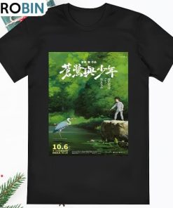 The Boy and the Heron 2023 Movie Poster Shirt